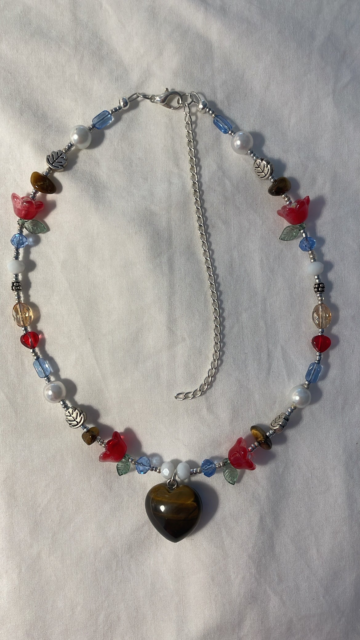 Winter bark (tigereye) necklace