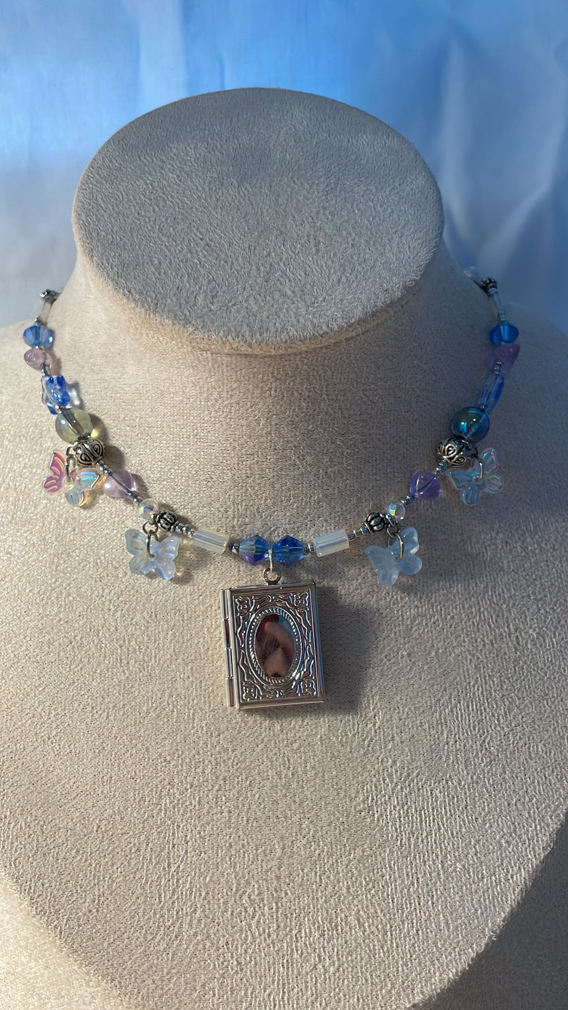 Brea locket necklace