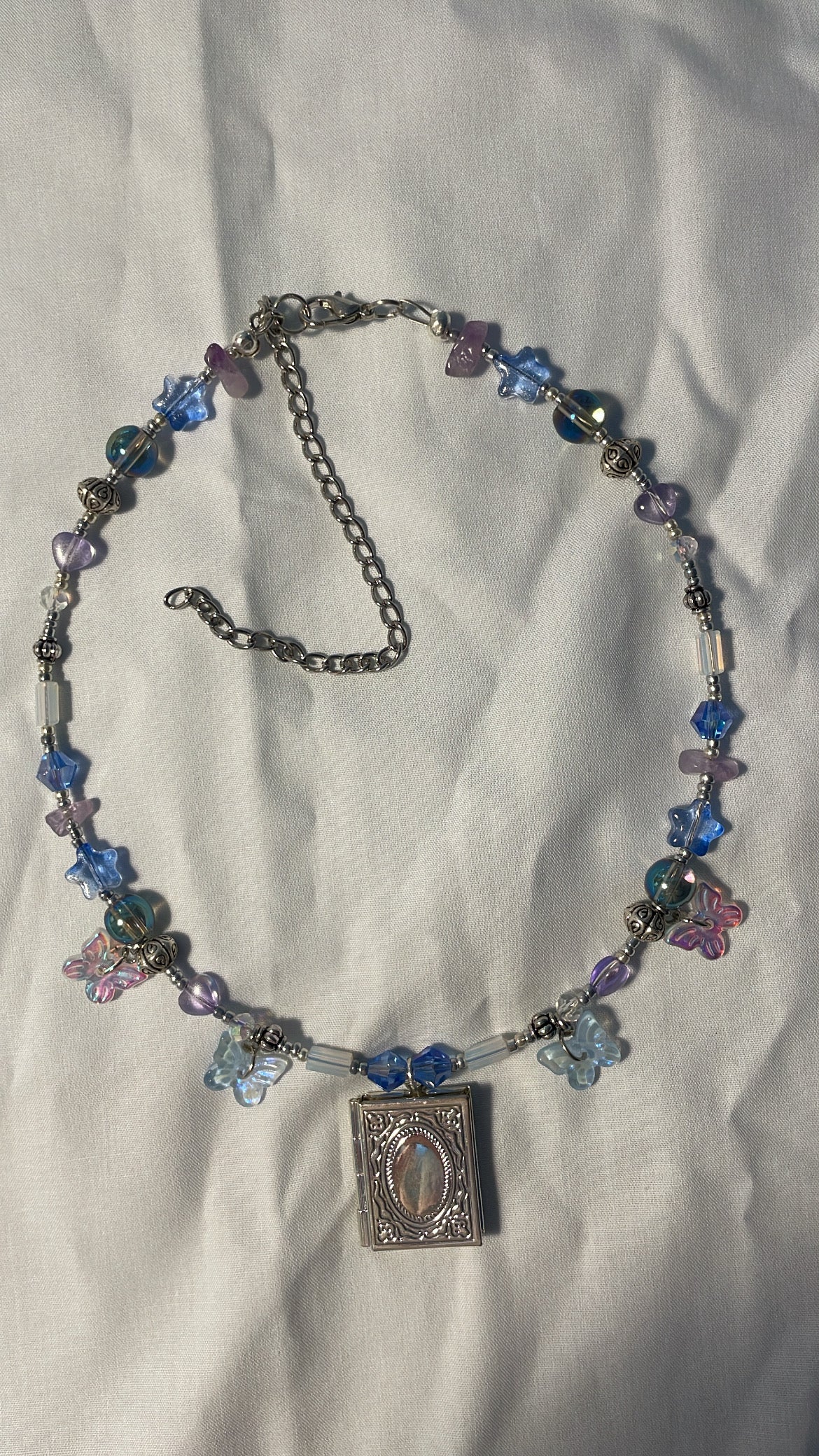 Brea locket necklace