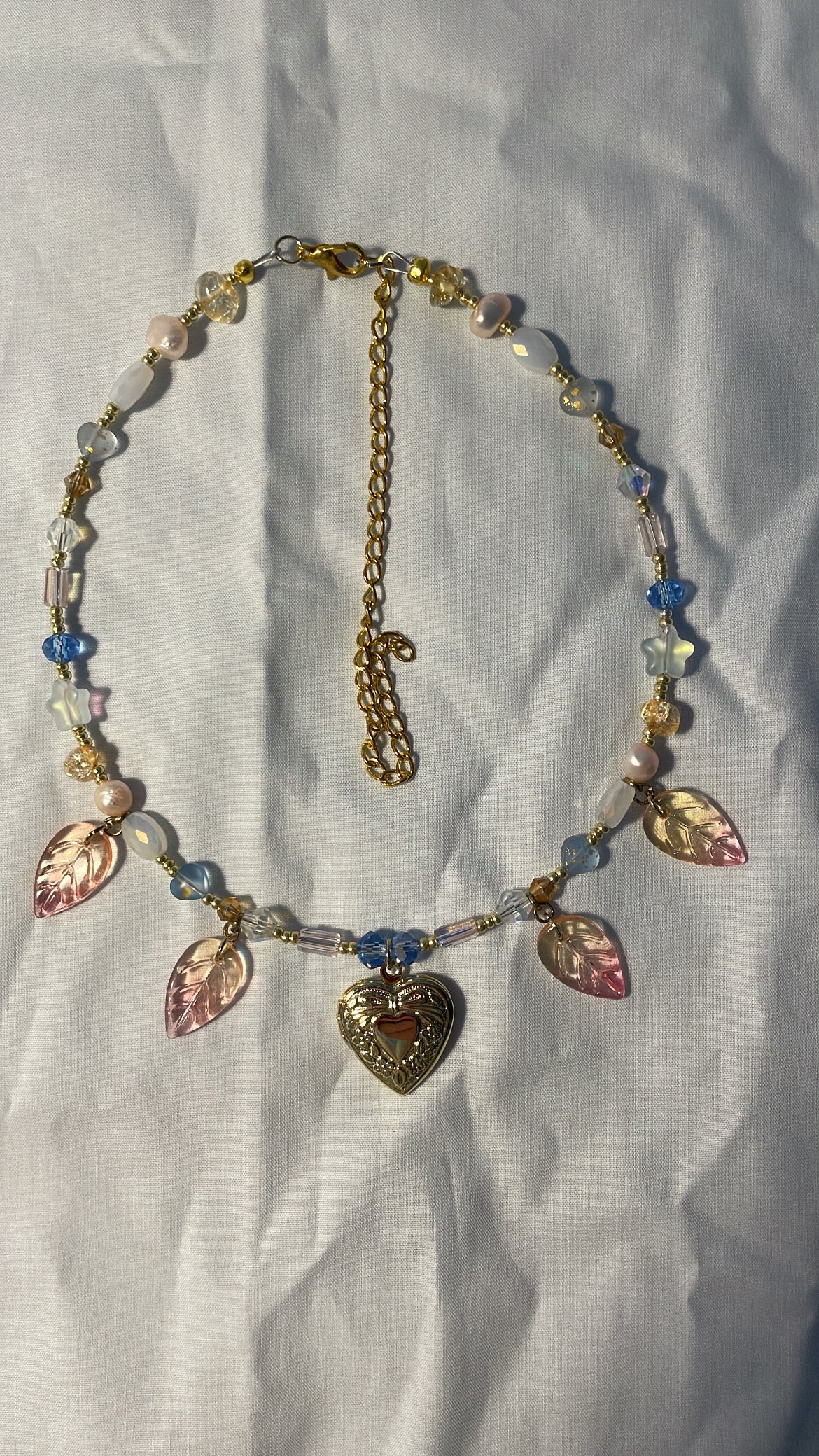 Dawn locket necklace