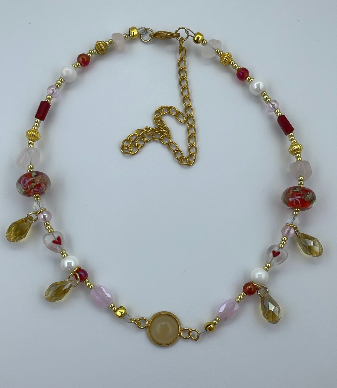 Rose quartz Dawn choker