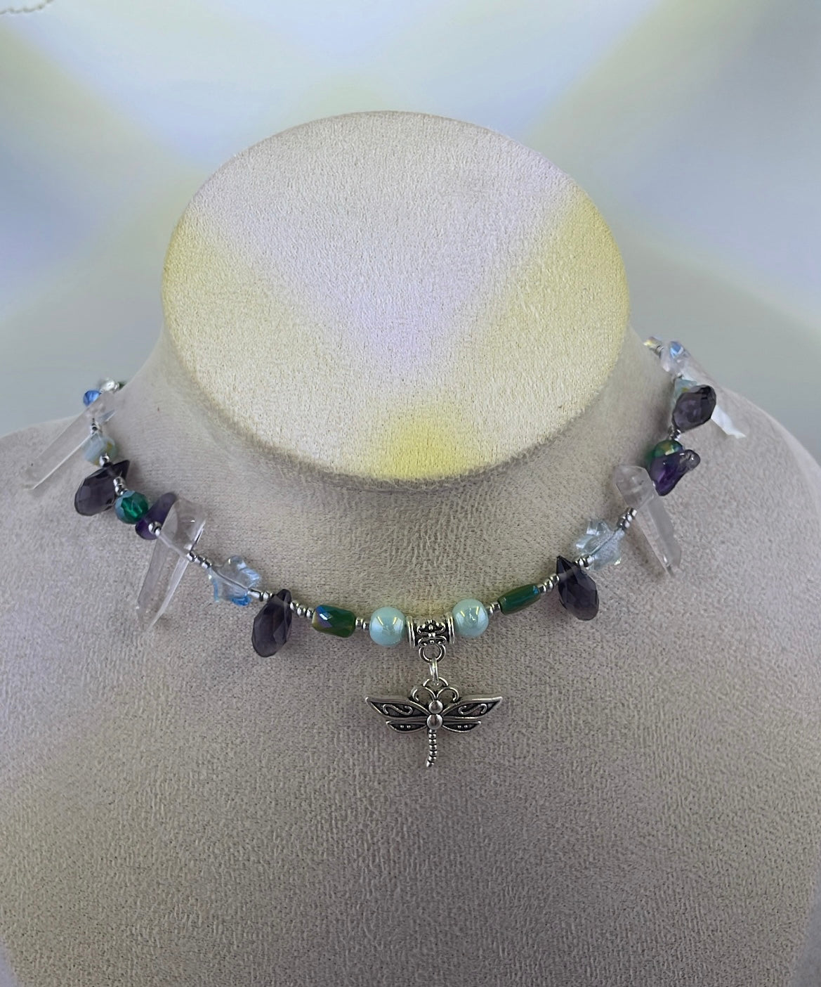 Witching hour dragonfly choker
