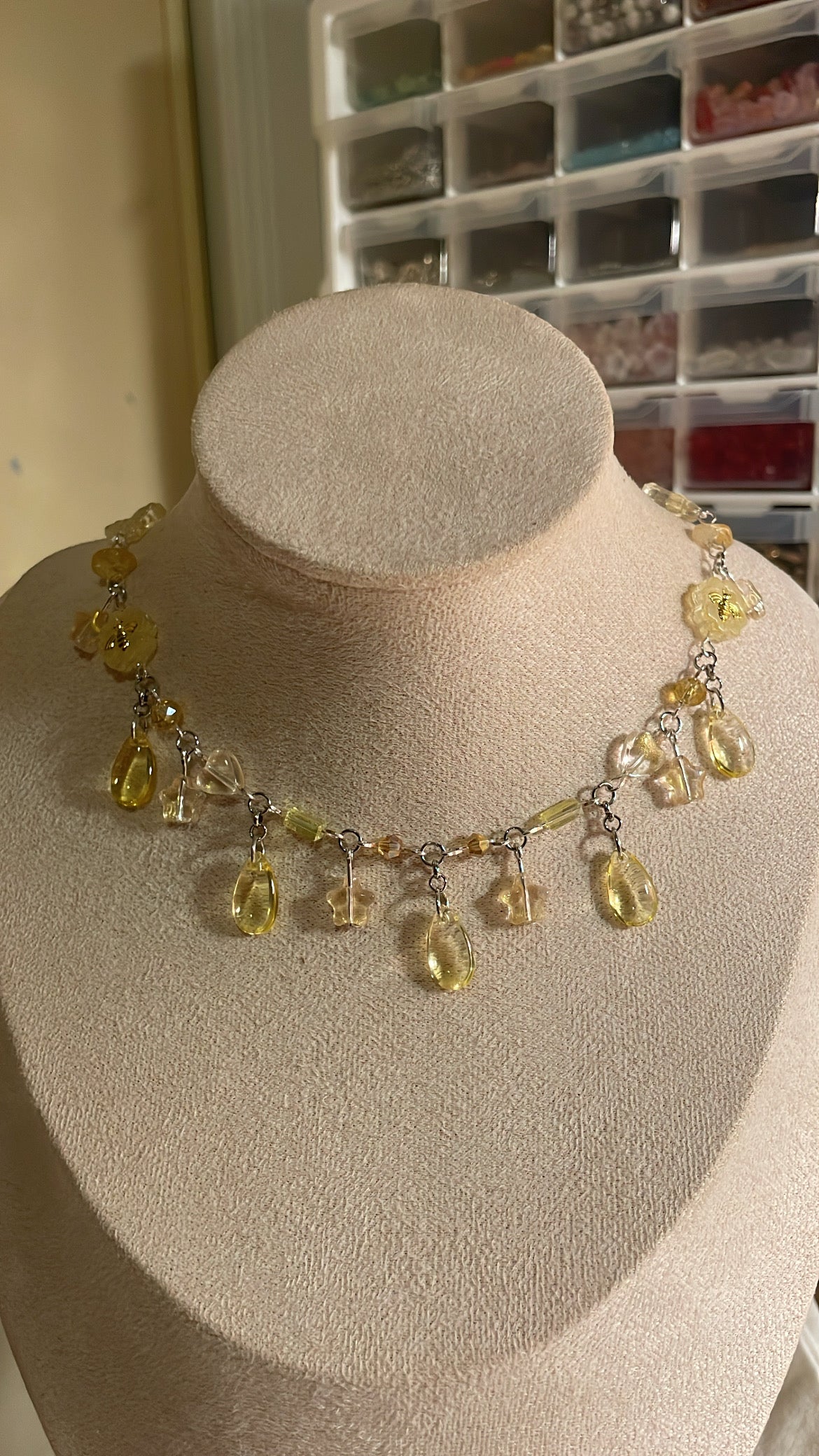 Lemondrop necklace