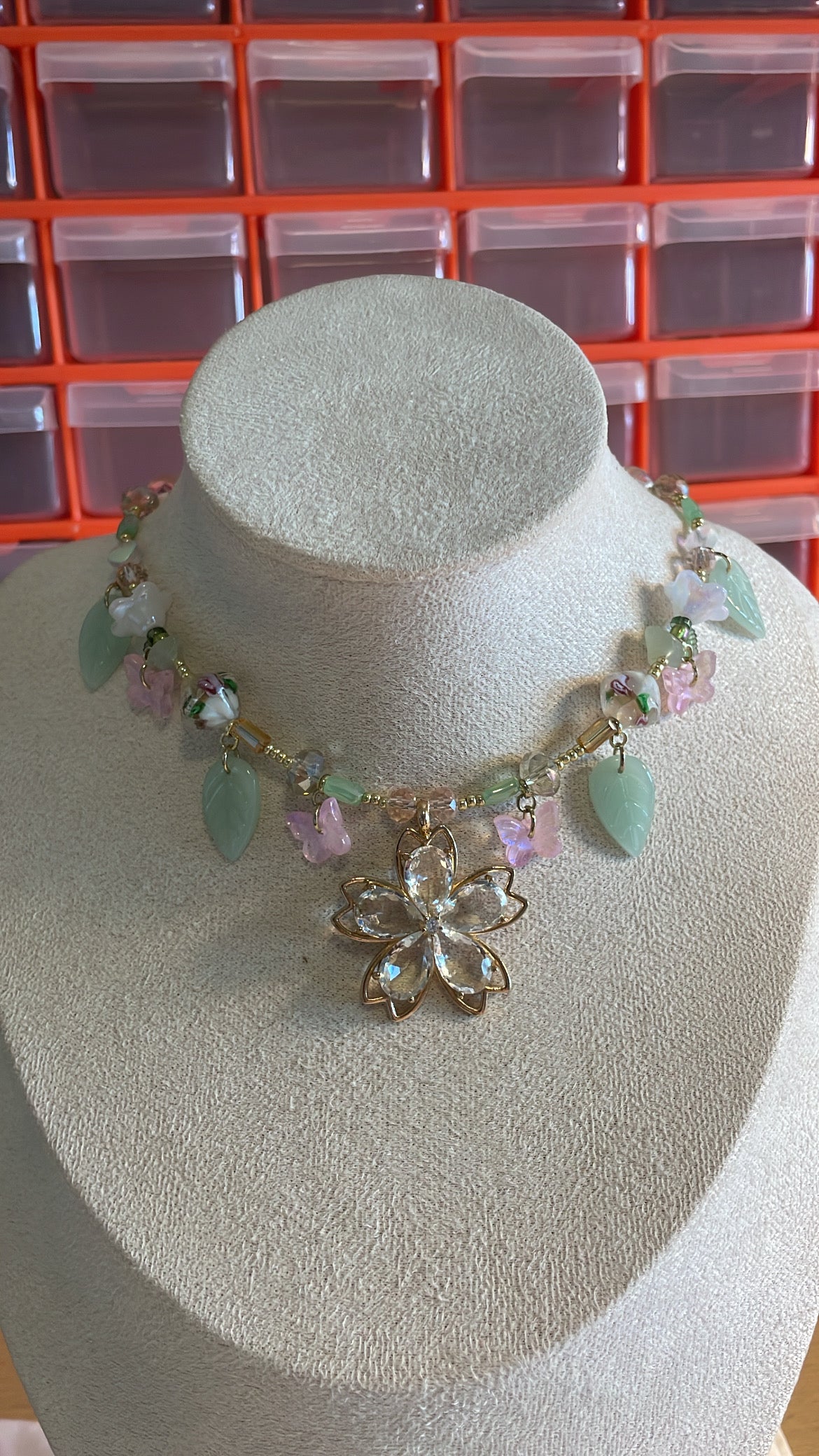 Star jasmine necklace