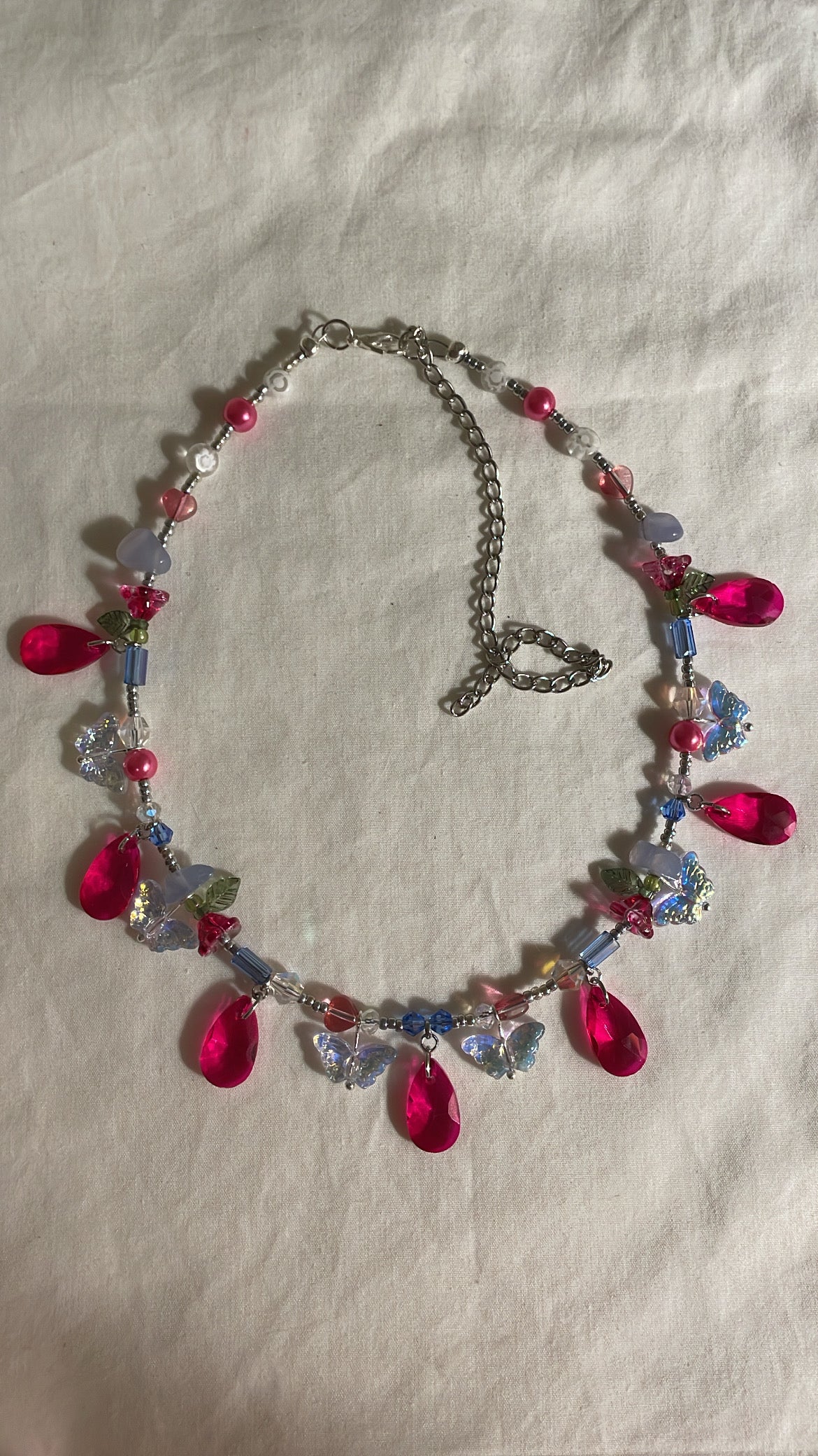 Secret faerie teardrop necklace