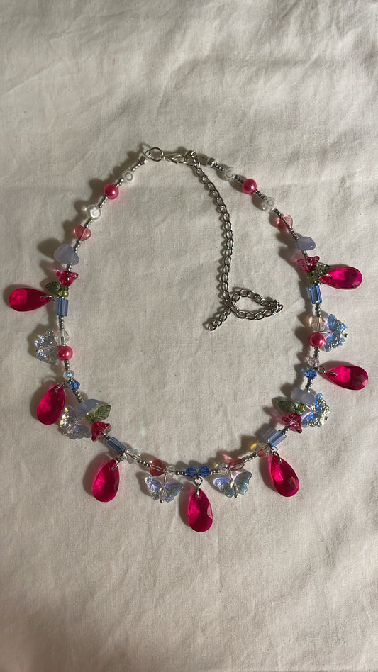 Secret faerie teardrop necklace