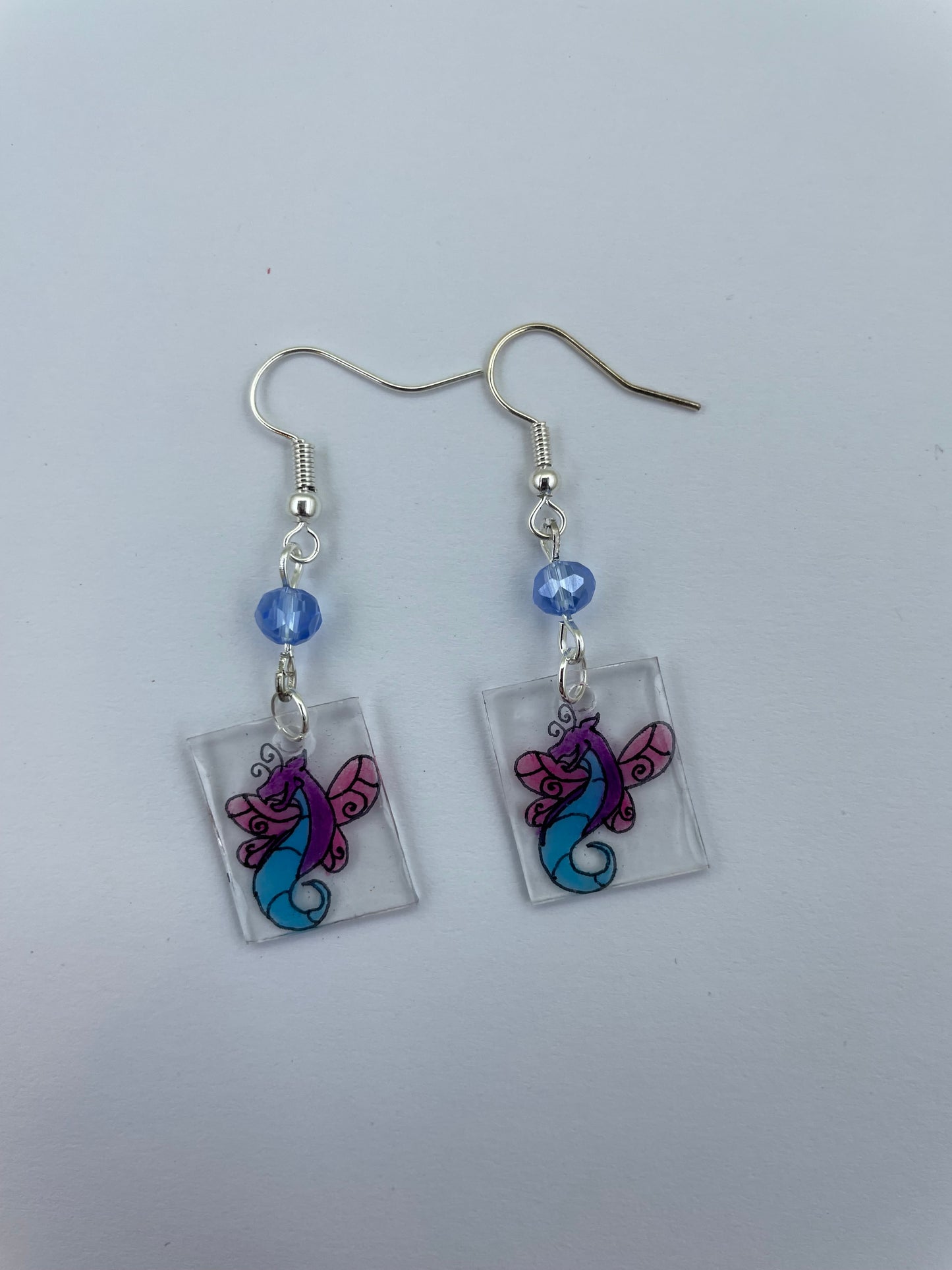 Faerie dragon earrings