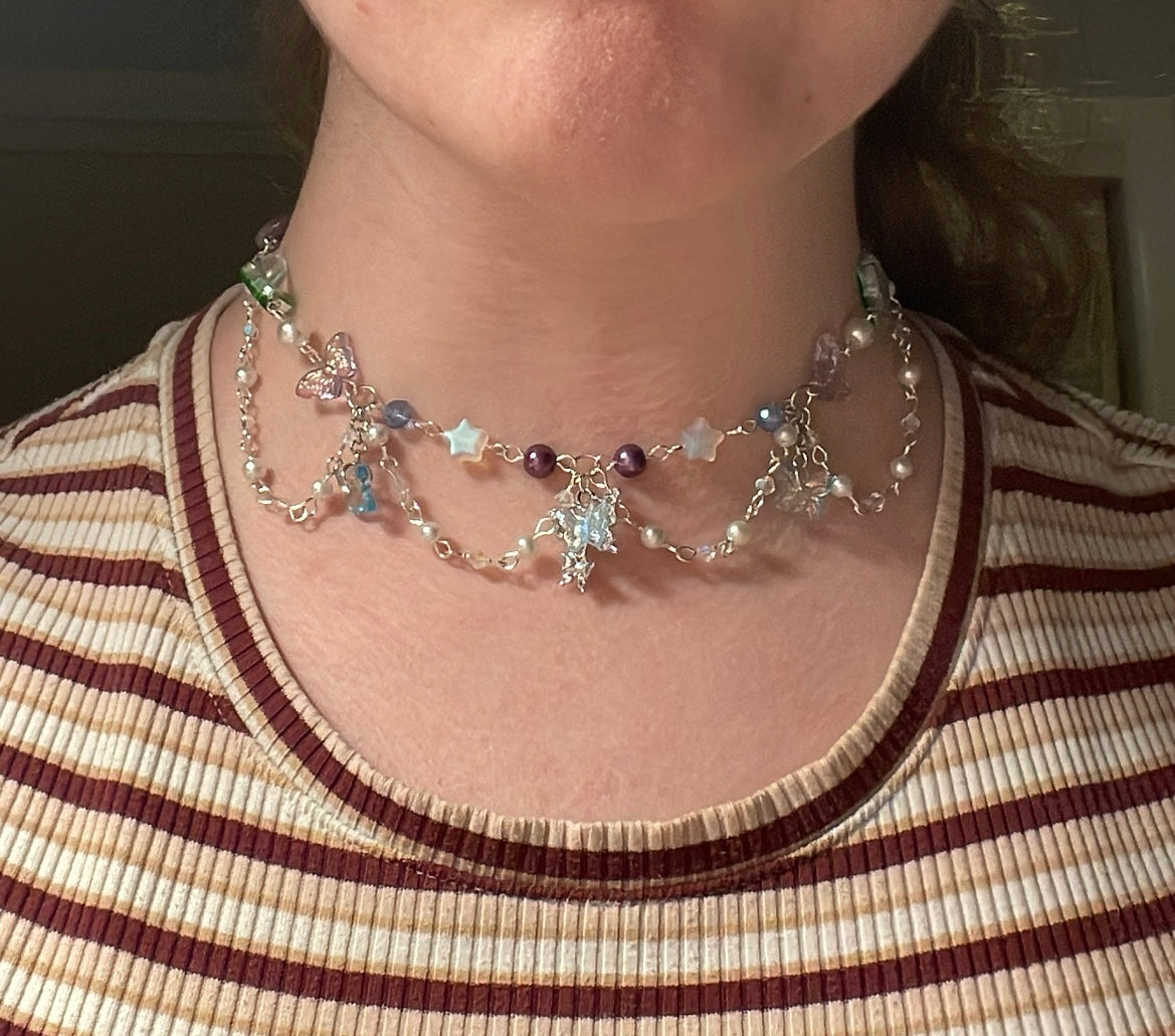 Monarch choker (adjustable)