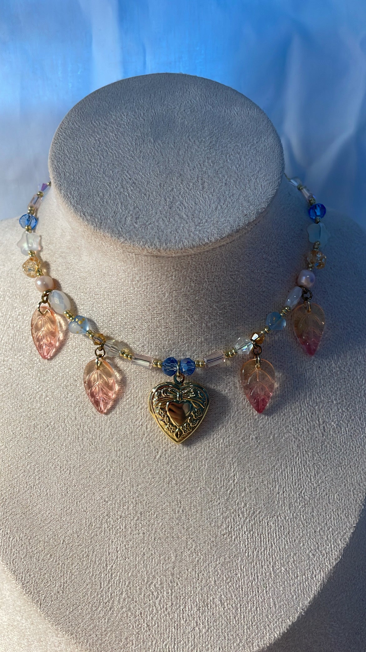 Dawn locket necklace