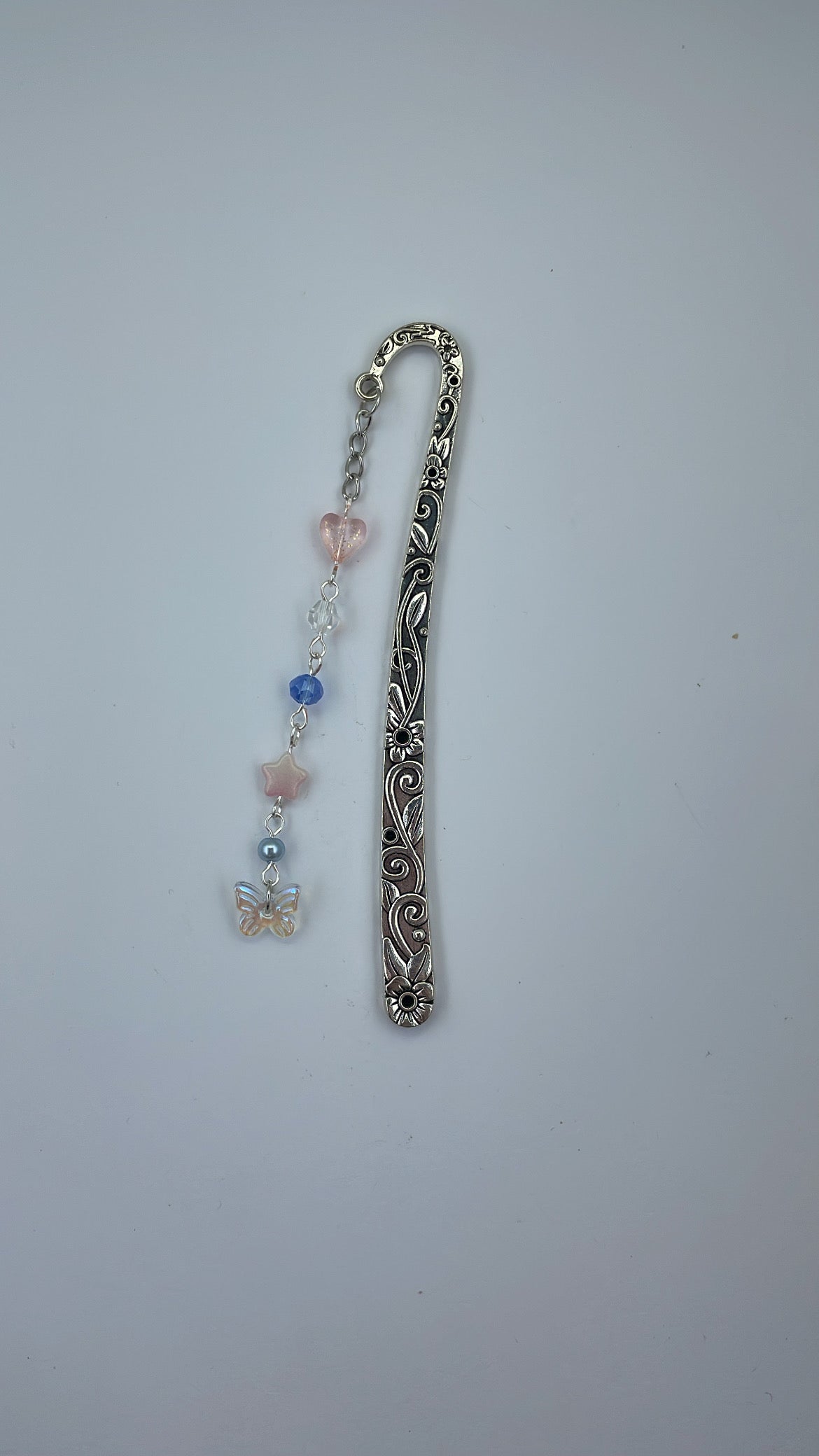 Iridescent butterfly bookmark