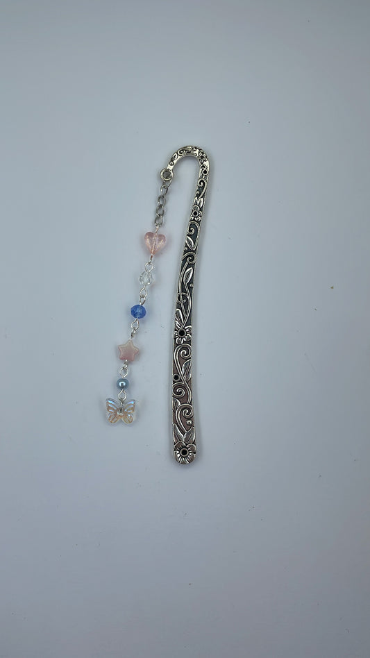 Iridescent butterfly bookmark